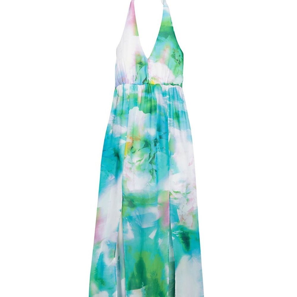 bebe Multicolor Maxi Dress